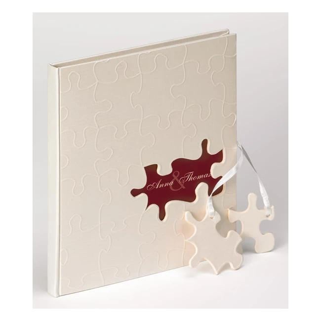 Libro de Visitas Puzzle Walther GB173 - 144 Pginas Blancas