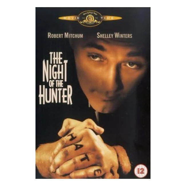 Night of the Hunter DVD 1999 1955 - Classic Film Noir, Robert Mitchum, Shelley Winters