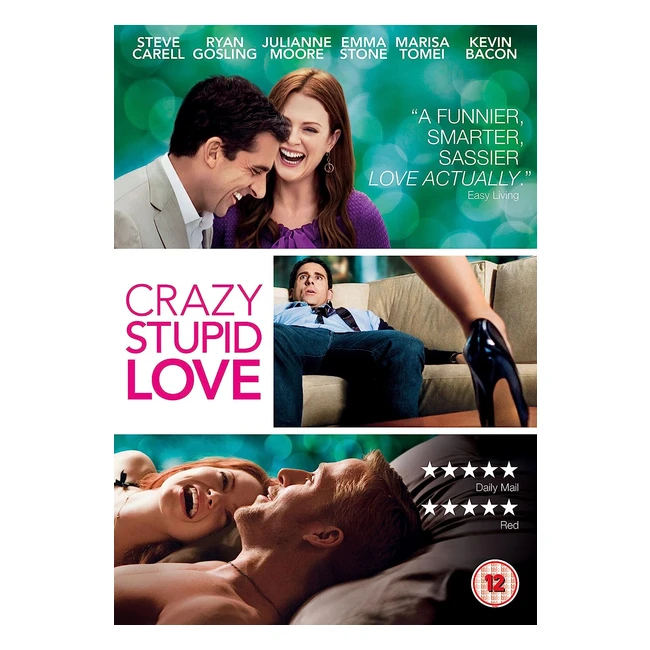 Crazy Stupid Love DVD 2011 2012 - Romantic Comedy Film