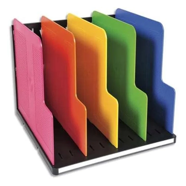 Classificatore Verticale Exacompta 390914D Neroarlecchino - 30x288x255 - Modulotop