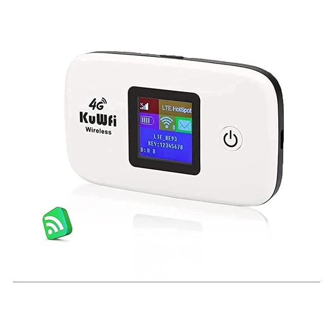 Router WiFi 4G LTE KuWFi 150Mbps - Portatile e Conveniente