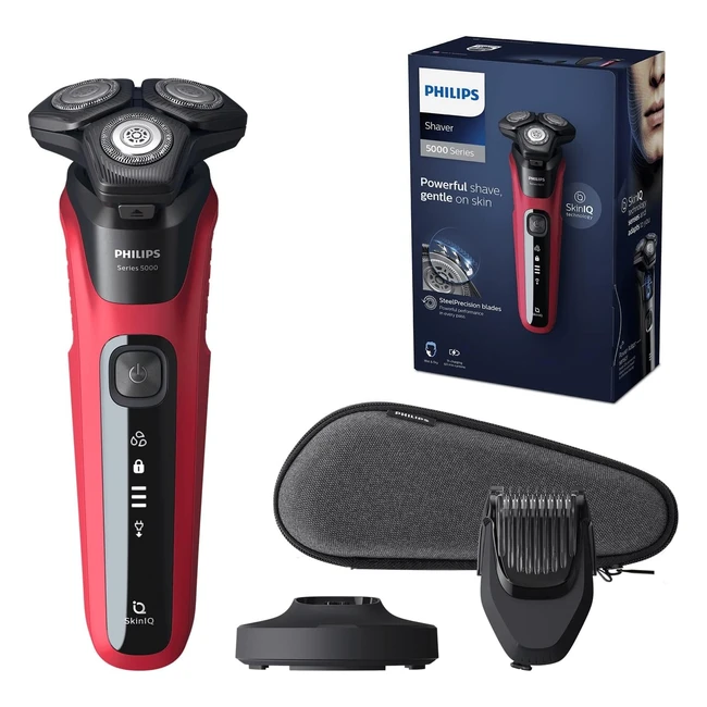 Rasoir électrique Philips Série 5000 Wet & Dry avec technologie Skiniq - Modèle S558338