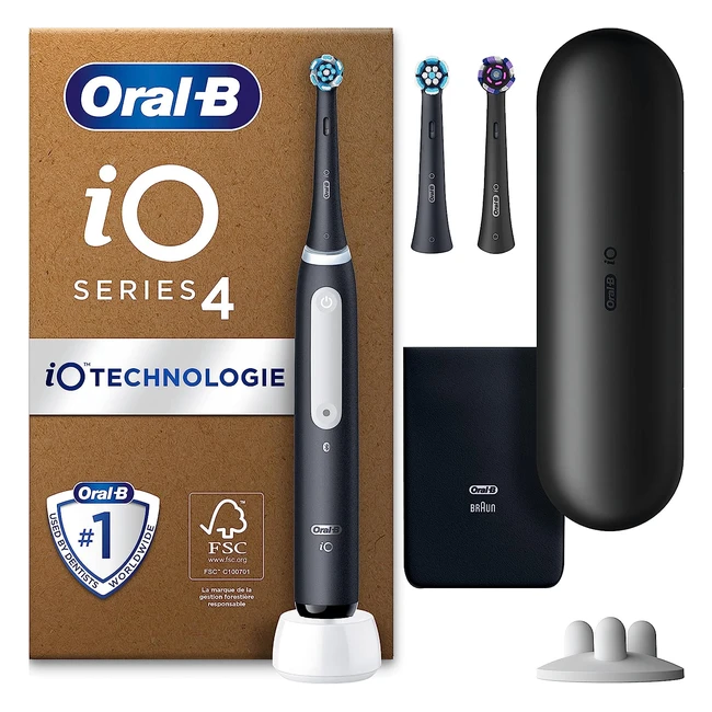 Oral-B IO Series 4 Plus - Brosse  dents lectrique avec 3 brosses 4 modes de