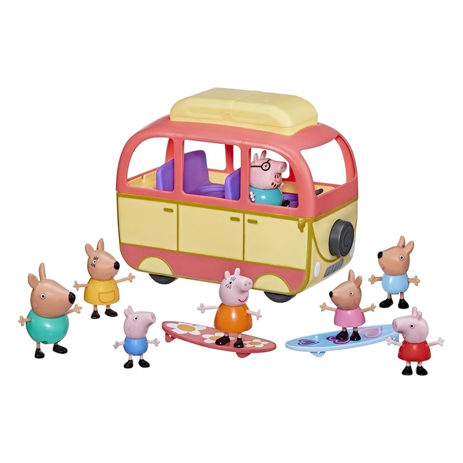 Peppa Pig Peppa Visits Australia Campervan Vehicle - Preschool Toy