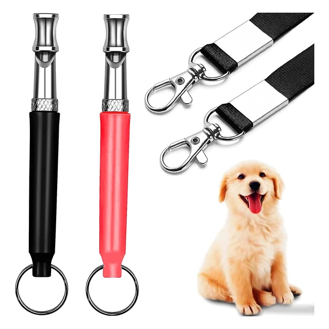 Sifflet Chien Ultrason Professionnel - Commandes Illimites - Rglable