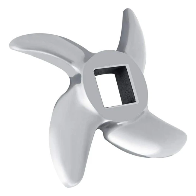 Lame per Tritacarne in Acciaio Inox - Sostituzione Coltelli a Croce - 3 Dimensioni - Resistente e Affilata - Trita Carne Facilmente