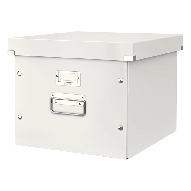 Leitz Click Store CD Aufbewahrungsbox, A4, langlebiger Schutz, einfacher Transport