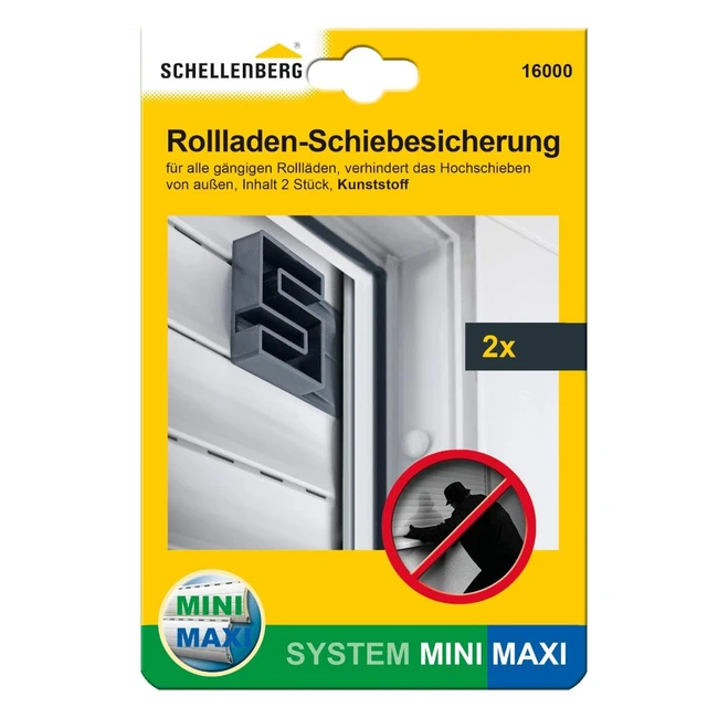 Schellenberg 16000 - Antracita - Evita deslizamiento - Efecto antirrobo