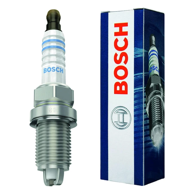 Bougie d'allumage Bosch FLR8LDCU - Nickel - Réf. 1 - Facile à remplacer