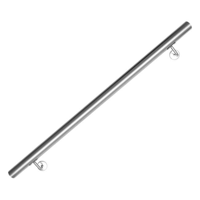 Barandilla de acero inoxidable para escalera 100 cm - Resistente y duradera