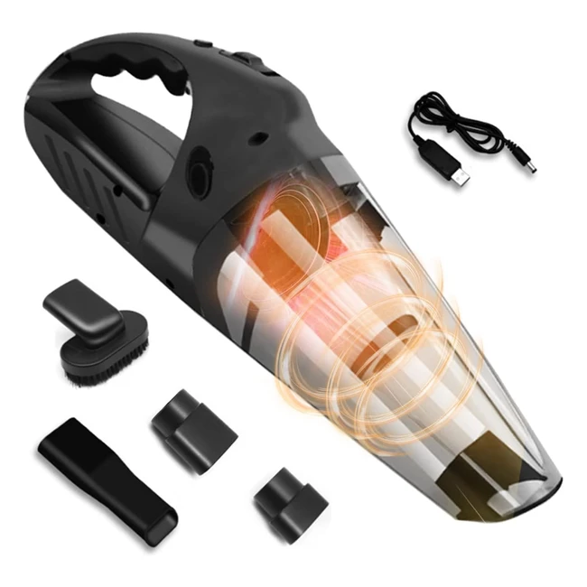 Narbor Handheld Vacuum Cleaner - Cordless Rechargeable - Powerful Suction - 8500pa - Home Office Car Pet Hair