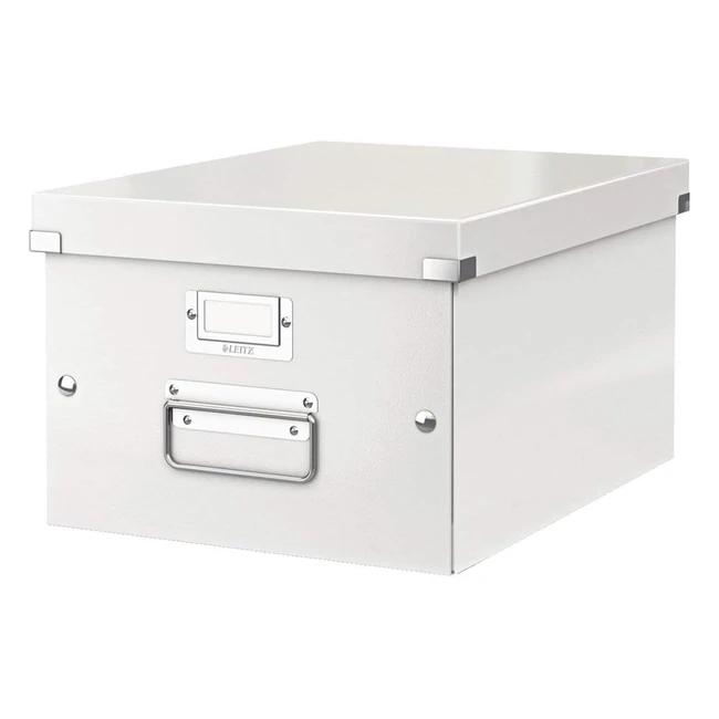 Leitz A4 Storage Box Click  Store 60440001 White - Medium