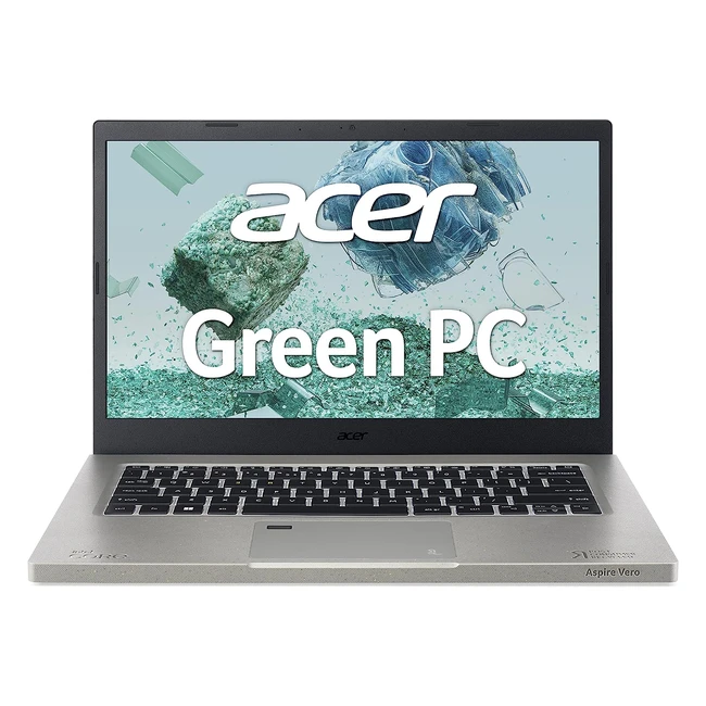 Acer Aspire AV145157CJ - PC portable vert FHD 14'' - Intel Core i5-1235U - 8 Go RAM - 512 Go SSD PCIe NVMe