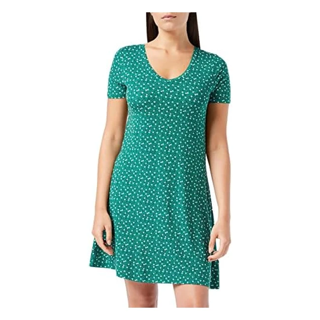 Green Floral Swing Dress - Amazon Essentials Women's XXL