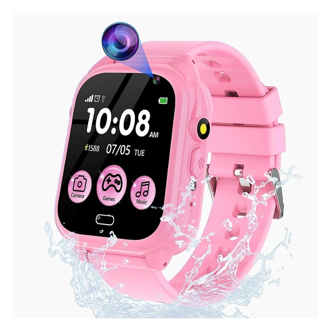 Smartwatch Niños Ruopoem - Juegos, Cámara, Podómetro, Música