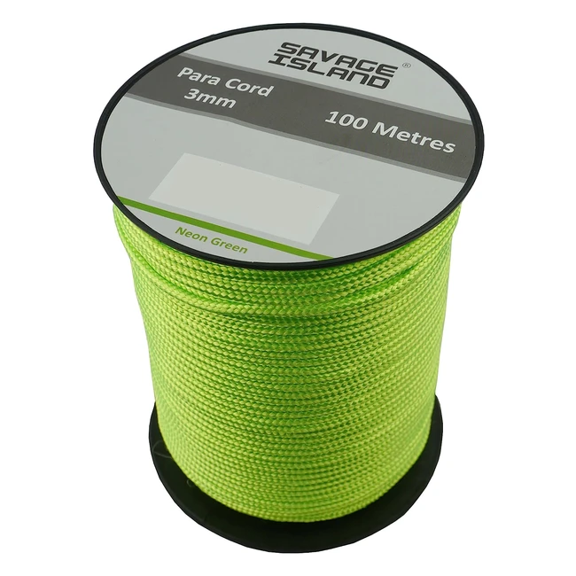 Savage Island 100m Reel Paracord - Strong Durable and Versatile