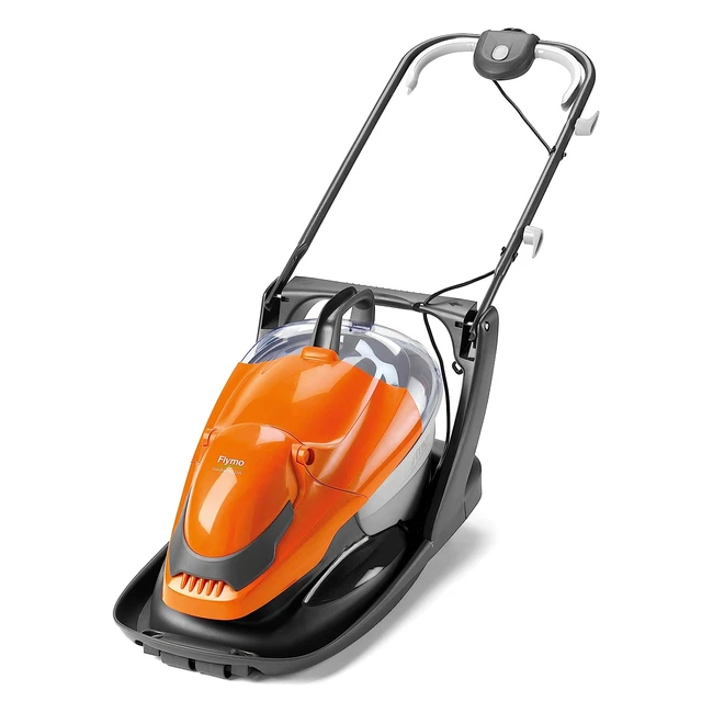 Flymo Easiglide Plus 330V Hover Collect Lawn Mower - 1700W Motor, 33cm Cutting Width