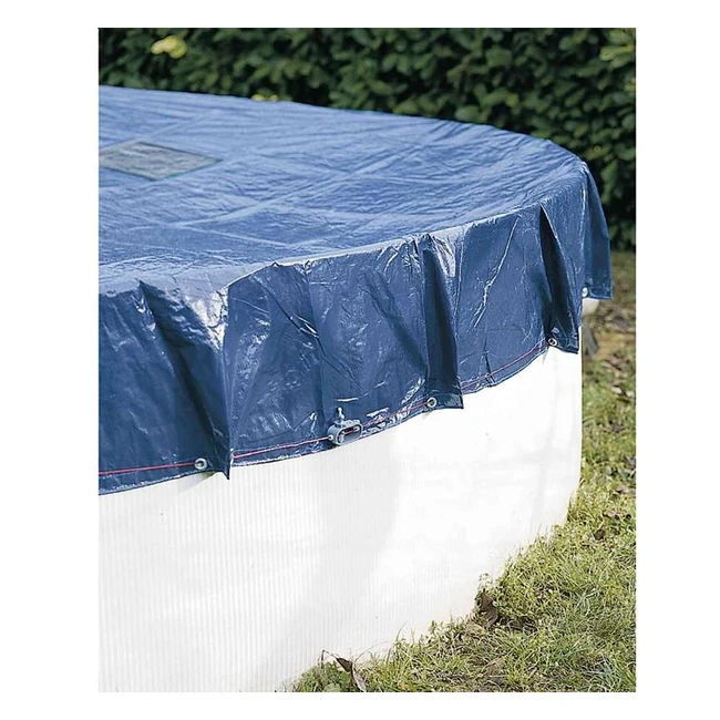 Bche de protection pour piscine ronde 140gm2 - Werkapro 02515