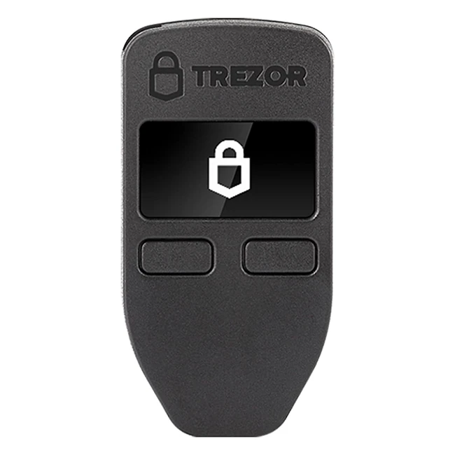 Trezor Model One: Secure Cryptocurrency Hardware Wallet (1250+ Coins) - Easy-to-Use Interface, Quick Setup
