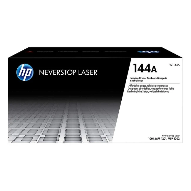 Tambour d'imagerie noir HP 144A W1144A authentique pour HP Neverstop Laser 1001nw 1201n 1201nw