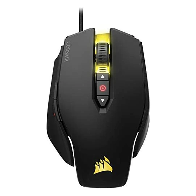 Corsair M65 Pro RGB Gaming Mouse - 12000 DPI, Adjustable Weights, 8 Programmable Buttons