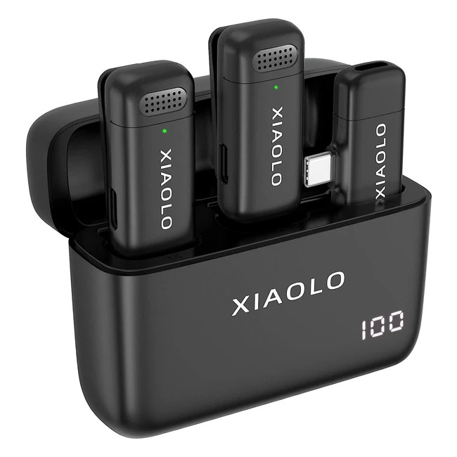 Micro cravate sans fil Xiaolo pour tlphones Android - Rf 10H - Rduction