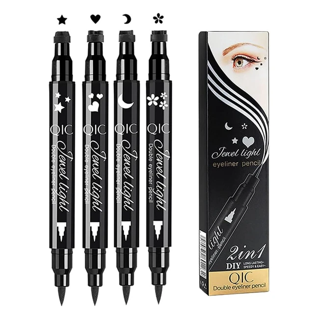 Eyeliner Timbro Alato Lunga Durata - 4 Pezzi