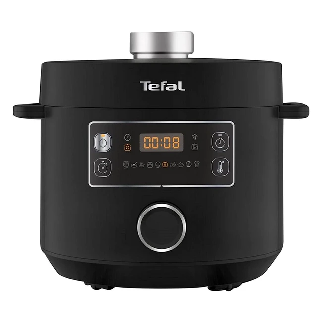 Tefal CY7548 Turbo Cuisine Multikocher, elektrischer Schnellkochtopf, 5L, 10 automatische Programme