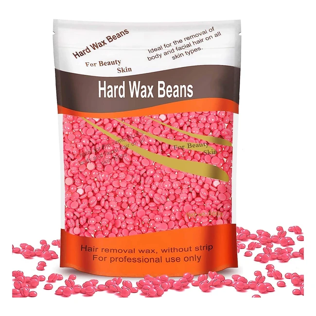 Professional Hard Wax Beads 500g - Hair Removal for All Body - Painless - Gifts for Women & Men