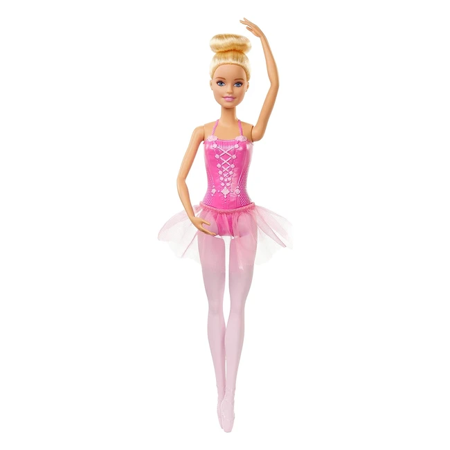 Barbie Ballerina Puppe mit Tutu und Spitzenschuhen, ab 3 Jahren