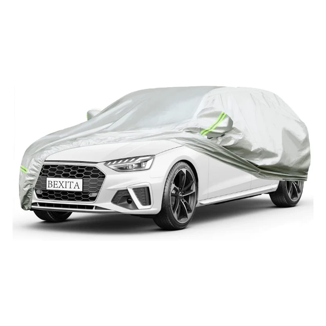 Copriauto invernale impermeabile Bexita per auto - Protezione UV, antivento e antineve - Lunghezza fino a 400cm