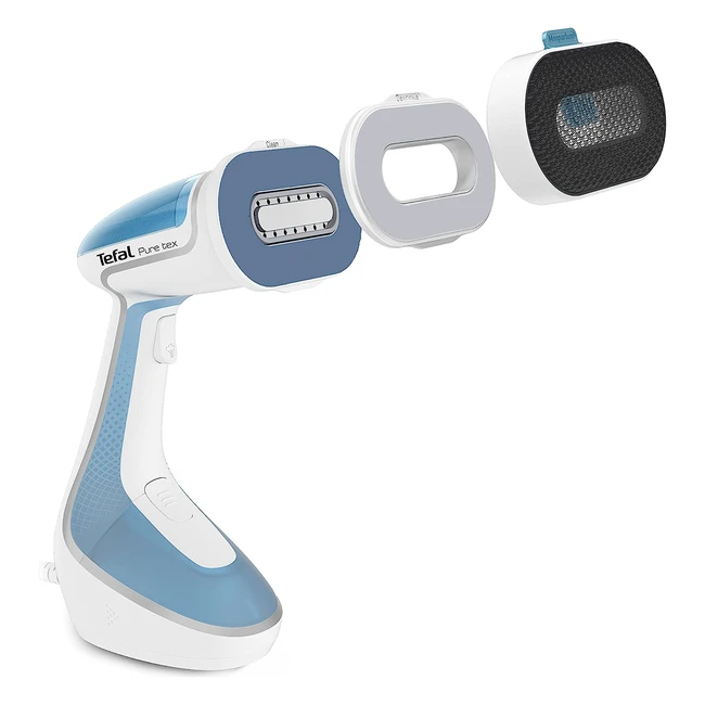 Tefal DT9531 Pure Tex Dampfbrste 4in1 - Schnelles Aufheizen Entkeimen Auffri