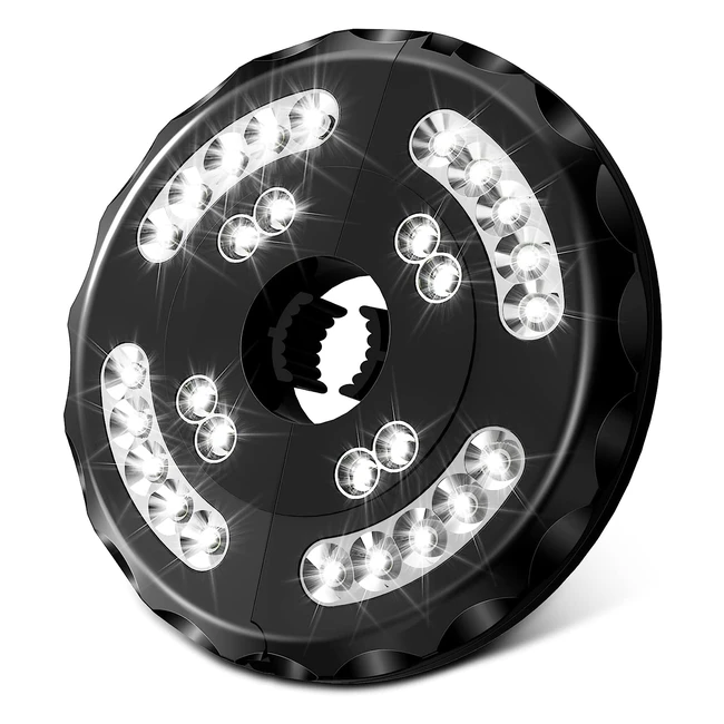 Lampes pour parasol 28 LED rechargeable - Lumière de parasol ajustable - Éclairage puissant - Marque XYZ