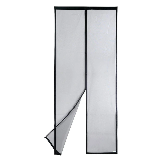 Apalus VP Fliegengitter Tür | Magnetischer Insektenschutz | Balkontür | 90 x 240 cm | 2x langlebiger als Apalus Classic | Katzensicher | Stärkere Magnete | 38 cm breiter Klettverschluss