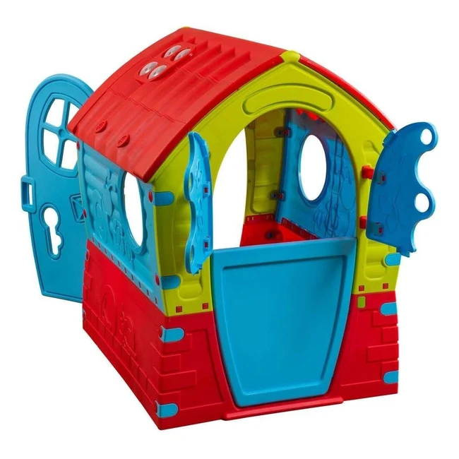 Maison de jeu Palplay Ltd résistante aux UV pour enfants de 2 ans - 95 x 90 x 110 cm