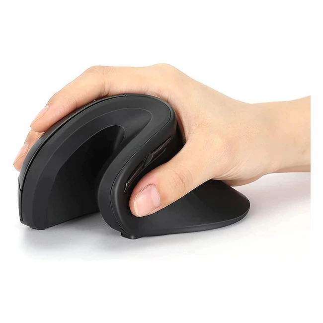 Mouse Ergonomico Bluetooth Verticale 24G Ottico Regolabile 100016002400