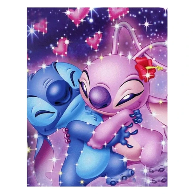 Kit de peinture diamant 5D ZZA DIY - Décoration murale - 16 x 20 pouces