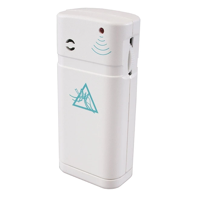 Repelente Electrónico Antimosquitos Poly Pool PP1602 - Protección Eficaz - Interior y Exterior - Blanco