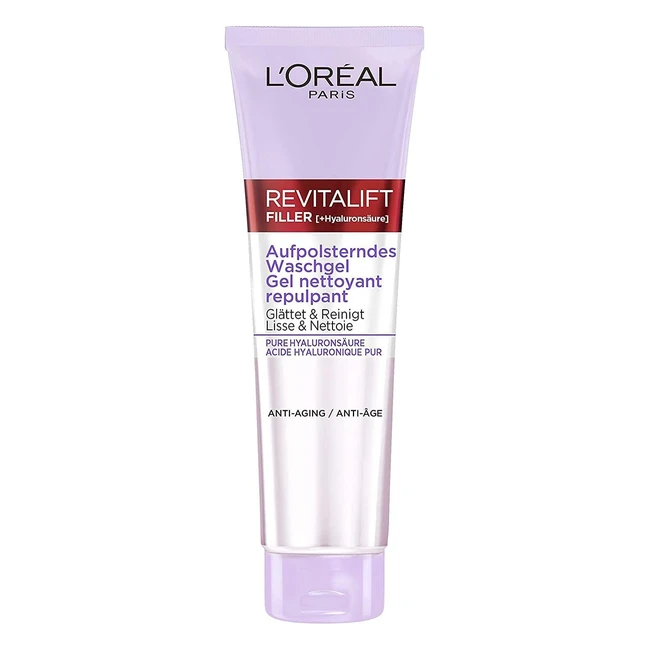 L'Oreal Paris Gel Detergente Ialuronico Anti Invecchiamento 150ml
