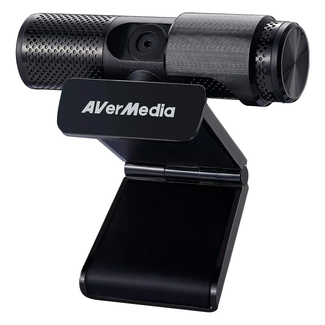 Webcam Avermedia Live Streamer 313 Full HD 1080p - Micrófonos incorporados - Seguridad y giro 360°