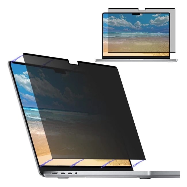 Filtre de confidentialit magntique pour Apple MacBook Pro 16 - Protection an