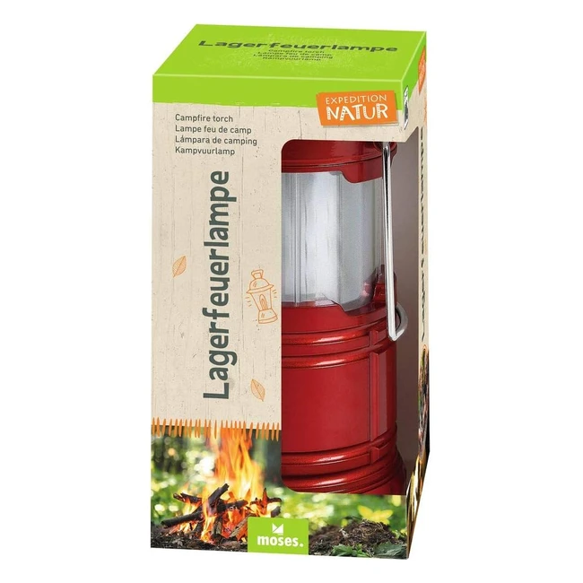 Lámpara de Fuego Moses Expedition, Juventud Unisex, Rojo Small