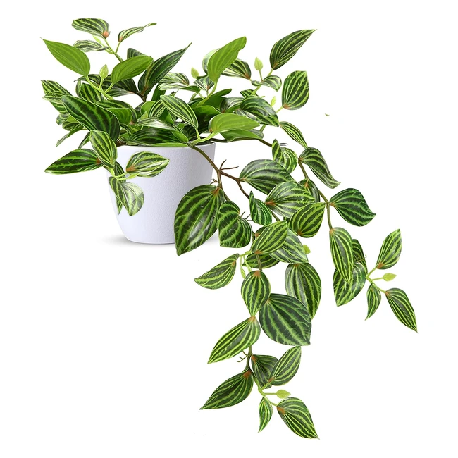Plantas Artificiales Decorativas 38cm - Realistas y Duraderas - Ideal para Hogar y Oficina