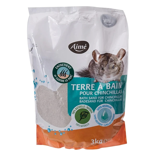 Tierra Chinchilla 100181 3000 gr - Desengrasante y Absorbente