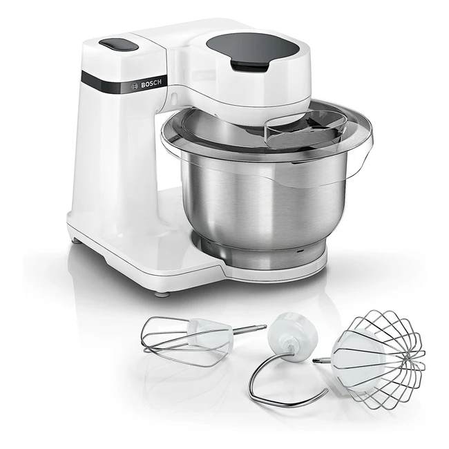 Bosch Serie 2 MUMS2EW00G Stand Mixer - 38L, 700W, White
