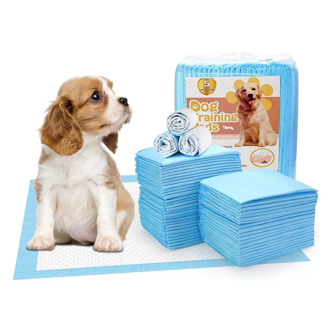 Pleasantsong Puppy Pads - Super Absorbent Training Pads - 50 Pack