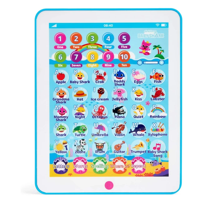 Pinkfong Baby Shark 61069 WowWee Tablet - Educational Preschool Toy