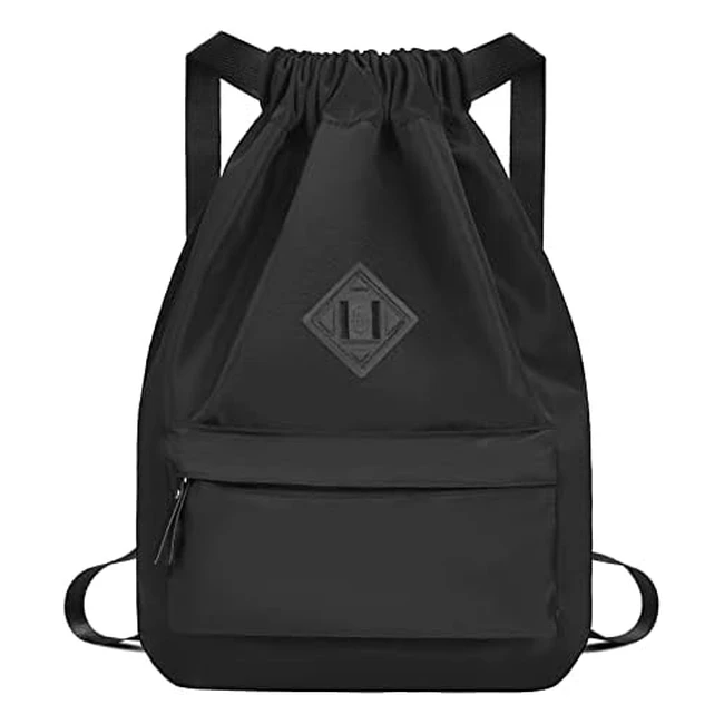Mochila Cuerdas Mujer Hombre - Bolsa Deportiva Unisex con Cordon - Resistente y Espaciosa