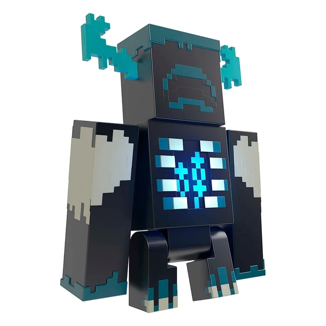 Minecraft Warden Action Figure - Lights, Sounds, and Accessories - Gift for Kids