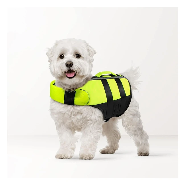 Gilet de sauvetage pour chien Namsan - Portable, avec bande réfléchissante - Taille petit